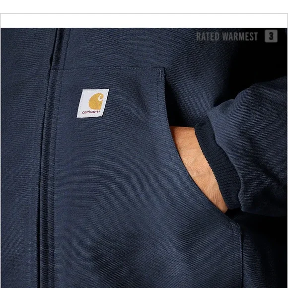 Carhartt Men's Dark Blue Performance Jacket XL. - Picture 3 of 8